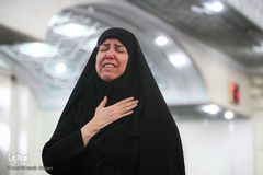 مراسم عزاداری شهادت حضرت زهرا(س) در حرم عبدالعظیم حسنی(ع)