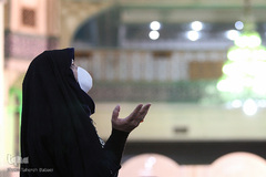 مراسم عزاداری شهادت حضرت زهرا(س) در حرم عبدالعظیم حسنی(ع)