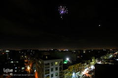 نورافشانی شب ۲۲بهمن۹۷