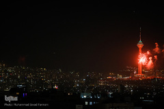 نورافشانی شب ۲۲بهمن۹۷