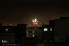 نورافشانی شب ۲۲بهمن۹۷