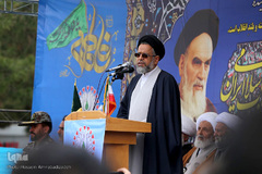 سخنرانی سید محمود علوی، وزیر اطلاعات در راهپیمایی چهلمین سالگرد پیروزی انقلاب اسلامی در بیرجند