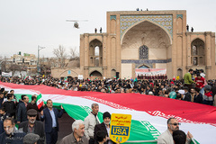 راهپیمایی چهلمین سالگرد پیروزی انقلاب اسلامی در قزوین