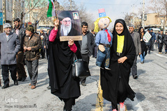 راهپیمایی چهلمین سالگرد پیروزی انقلاب اسلامی در اراک