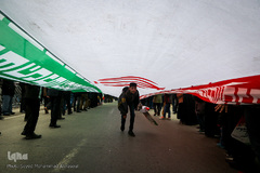 راهپیمایی چهلمین سالگرد پیروزی انقلاب اسلامی در مشهد