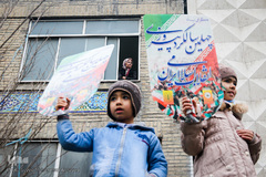 راهپیمایی چهلمین سالگرد پیروزی انقلاب اسلامی در مشهد