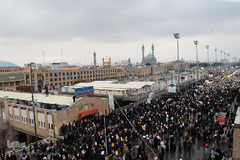 راهپیمایی چهلمین سالگرد پیروزی انقلاب اسلامی در قم
