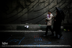 راهپیمایان ۲۲ بهمن ۱۳۹۷