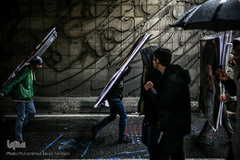 راهپیمایان ۲۲ بهمن ۱۳۹۷