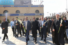 آیین استقبال از کاروان قرآنی انقلاب