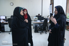 بازدید معصومه ابتکار، معاون رئیس جمهور در امور زنان از ایکنا
