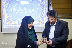 بازدید معصومه ابتکار، معاون رئیس جمهور در امور زنان از ایکنا
