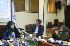 بازدید معصومه ابتکار، معاون رئیس جمهور در امور زنان از ایکنا
