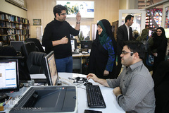 بازدید معصومه ابتکار، معاون رئیس جمهور در امور زنان از ایکنا
