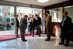 ورود منصور غلامی وزیر علوم، تحقیقات و فناوری به مراسم یکصدمین سال تاسیس دانشگاه خوارزمی