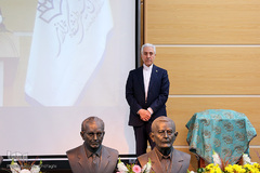 منصور غلامی، وزیر علوم، تحقیقات و فناوری در مراسم یکصدمین سال تاسیس دانشگاه خوارزمی