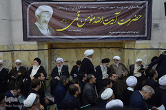 مجلس ترحیم آیت الله محمد مومن در قم