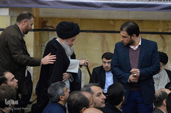 مجلس ترحیم آیت الله محمد مومن در قم