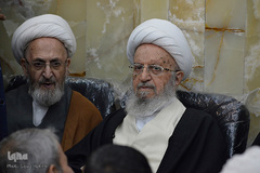 مجلس ترحیم آیت الله محمد مومن در قم