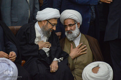 مجلس ترحیم آیت الله محمد مومن در قم