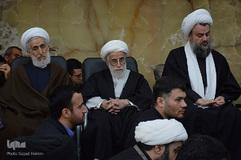 مجلس ترحیم آیت الله محمد مومن در قم