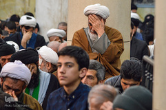 مجلس ترحیم آیت الله محمد مومن در قم
