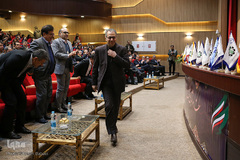 سیدسعید هاشمی، رئیس دانشگاه علم و فرهنگ در آیین اختتامیه نخستین جایزه ملی تعالی گردشگری