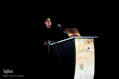 فاطمه فیاض، پژوهشگر حوزه روانشناسی اسلامی در رونمایی از کتاب «بایسته‌های بیان مسائل جنسی بر اساس احکام الهی»
