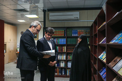 بازدید ذوالفقار یزدان‌مهر، مشاور وزیر علوم و رئیس صندوق رفاه دانشجویی از ایکنا