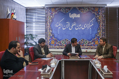 بازدید ذوالفقار یزدان‌مهر، مشاور وزیر علوم و رئیس صندوق رفاه دانشجویی از ایکنا