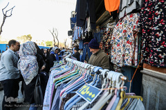 بازار بزرگ تهران، در آستانه سال نو
