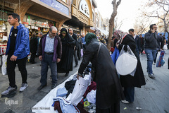 بازار بزرگ تهران، در آستانه سال نو