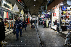 بازار بزرگ تهران، در آستانه سال نو