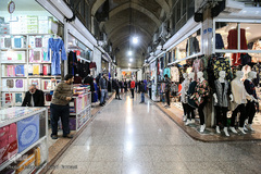 بازار بزرگ تهران، در آستانه سال نو