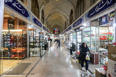 بازار بزرگ تهران، در آستانه سال نو