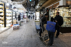 بازار بزرگ تهران، در آستانه سال نو