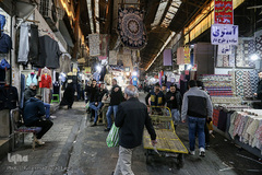 بازار بزرگ تهران، در آستانه سال نو