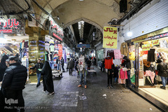 بازار بزرگ تهران، در آستانه سال نو