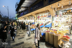 بازار بزرگ تهران، در آستانه سال نو