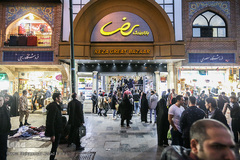 بازار بزرگ تهران، در آستانه سال نو