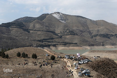 آیین درختکاری در پارک جنگلی  سد«لتیان» در شمال شرق استان تهران