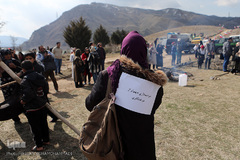 آیین درختکاری در پارک جنگلی  سد«لتیان» در شمال شرق استان تهران