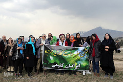 آیین درختکاری در پارک جنگلی  سد«لتیان» در شمال شرق استان تهران