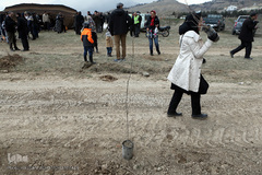 آیین درختکاری در پارک جنگلی  سد«لتیان» در شمال شرق استان تهران