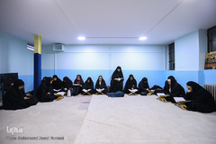 محفل انس با قرآن در مدرسه طلایه داران زندگی