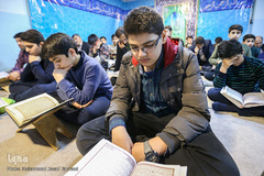 محفل انس با قرآن در مدرسه طلایه داران زندگی