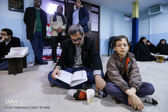 محفل انس با قرآن در مدرسه طلایه داران زندگی