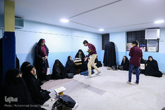 محفل انس با قرآن در مدرسه طلایه داران زندگی