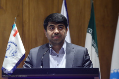 عیسی علیزاده، معاون فرهنگی جهاددانشگاهی در اختتامیه طرح ملی ایران مرز پرگهر