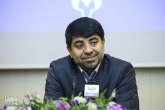 عیسی علیزاده، معاون فرهنگی جهاددانشگاهی در مراسم اختتامیه طرح «مشکوة»